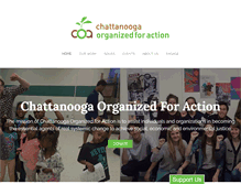 Tablet Screenshot of chattaction.org